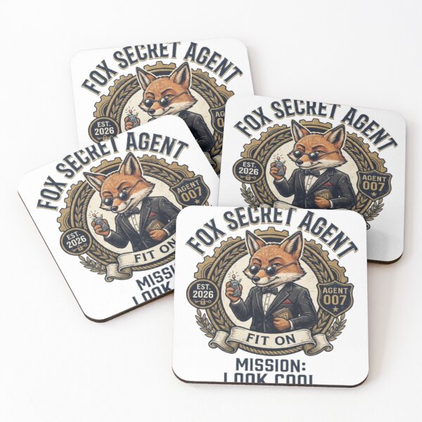 Item preview, Fox Secret Agent T-Shirt | Funny Spy Fox Animal Graphic Tee Gift designed and sold by Fit On.