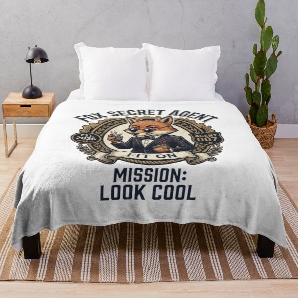 Item preview, Fox Secret Agent T-Shirt | Funny Spy Fox Animal Graphic Tee Gift designed and sold by Fit On.