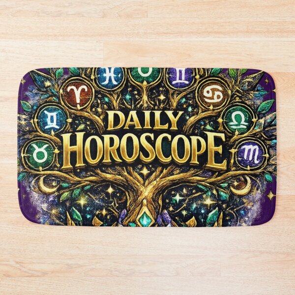 Item preview, Mystical Zodiac Tree Daily Horoscope Astrology Celestial Nature Design designed and sold by irfanshikh.