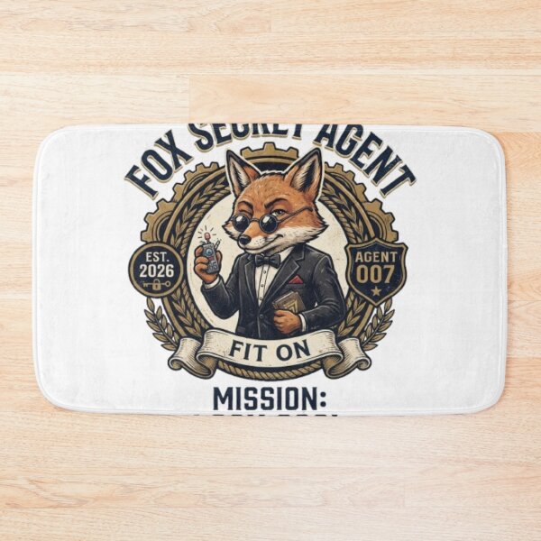 Item preview, Fox Secret Agent T-Shirt | Funny Spy Fox Animal Graphic Tee Gift designed and sold by Fit On.