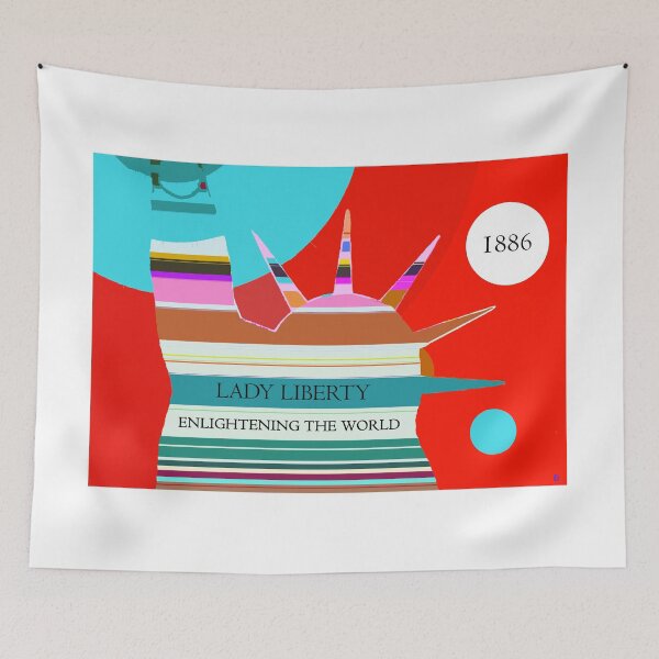 Item preview, Lady Liberty Pop Art designed and sold by Dlt1981.
