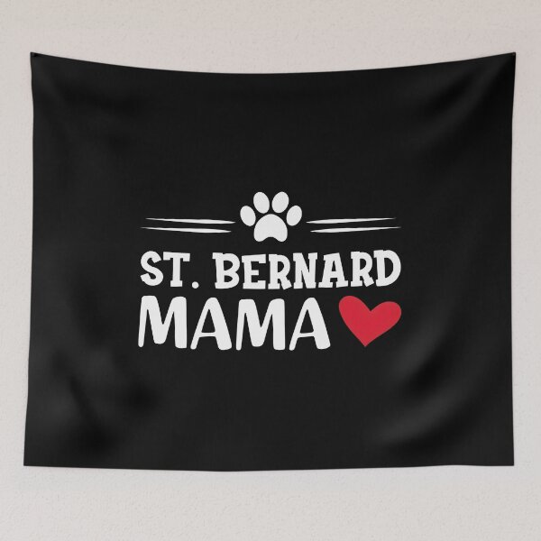 Item preview, St. Bernard Mama Paw Heart designed and sold by Dmo3HarkoArt.
