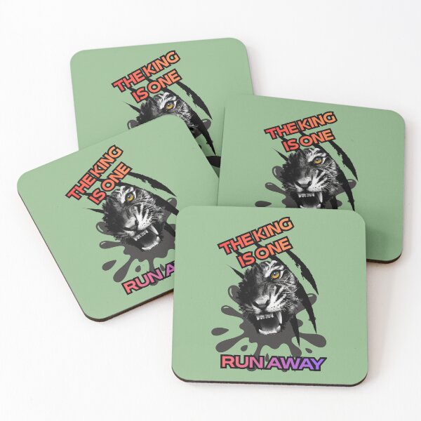 Item preview, Tiger The King Digital Art designed and sold by GoGreenlove.