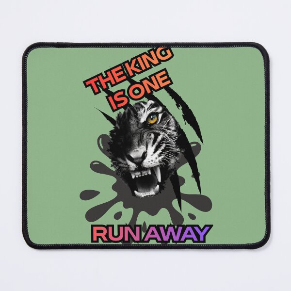 Item preview, Tiger The King Digital Art designed and sold by GoGreenlove.
