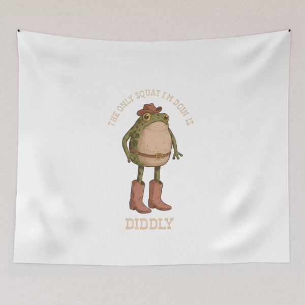 Item preview, The Only Squat I'm Doin' Is Diddly designed and sold by regina-society.