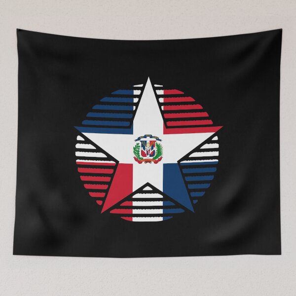 Item preview, Retro Dominican Republic Flag Star DO designed and sold by shitpostee.
