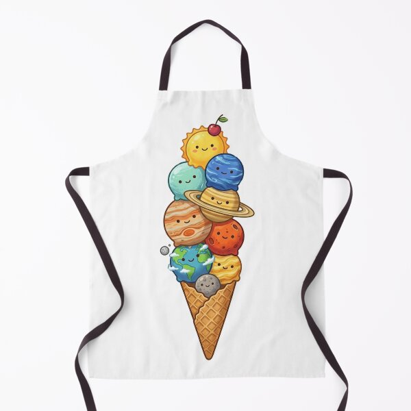 Item preview, Solar System as Ice Cream Scoops designed and sold by YNAMREG.