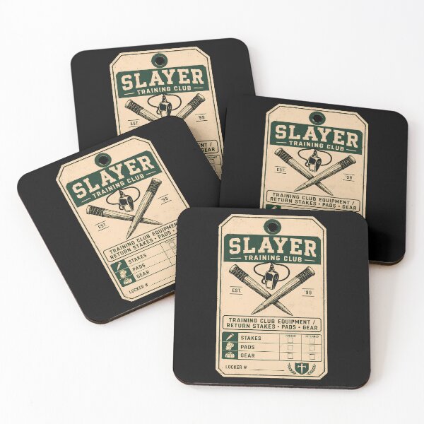 Item preview, Slayer Training Club Equipment Locker Tag designed and sold by agearb.