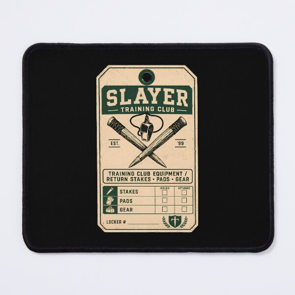 Item preview, Slayer Training Club Equipment Locker Tag designed and sold by agearb.