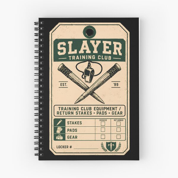 Item preview, Slayer Training Club Equipment Locker Tag designed and sold by agearb.