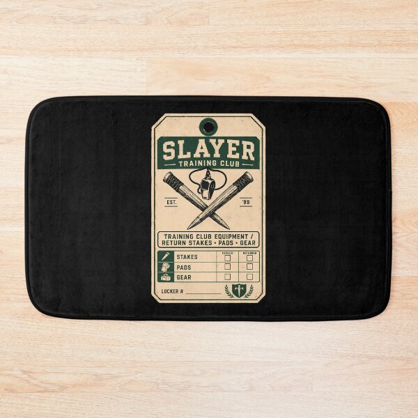 Item preview, Slayer Training Club Equipment Locker Tag designed and sold by agearb.