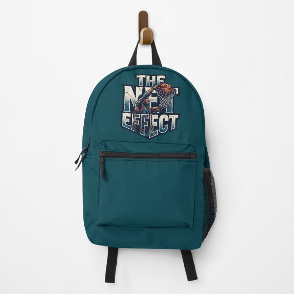 Item preview, The Net Effect" Basketball Typographic Illustration designed and sold by CourtVibe.