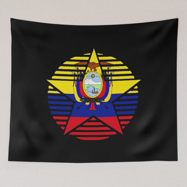 Item preview, Retro Ecuador Flag Star EC designed and sold by shitpostee.