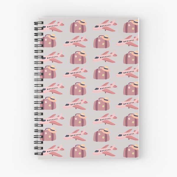 Item preview, Cute Pink Passport Airplane Boarding Pass Travel Seamless Pattern designed and sold by Artemis & Woven Collective.