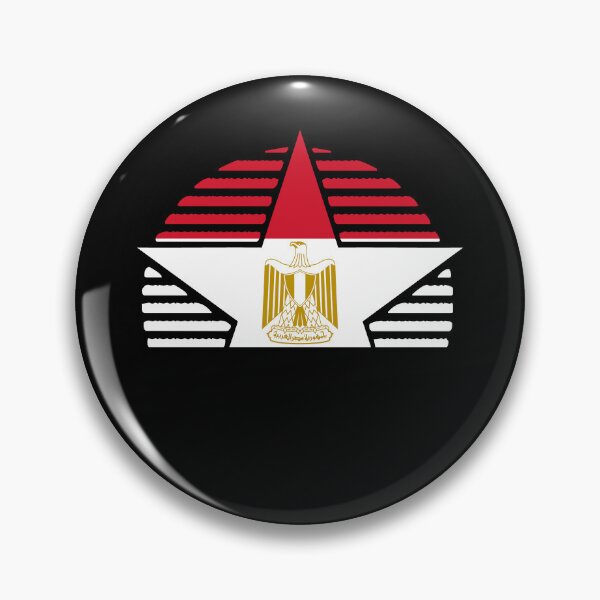 Item preview, Retro Egypt Flag Star EG designed and sold by shitpostee.