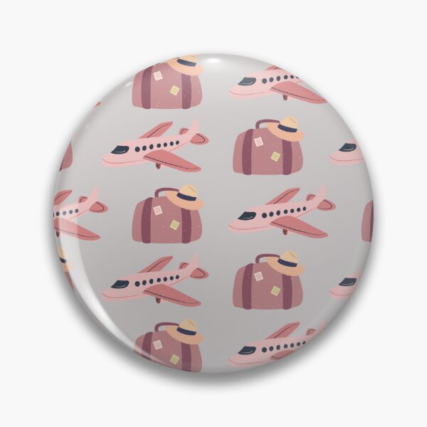 Item preview, Cute Pink Passport Airplane Boarding Pass Travel Seamless Pattern designed and sold by Artemis & Woven Collective.