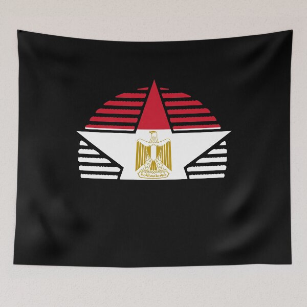 Item preview, Retro Egypt Flag Star EG designed and sold by shitpostee.