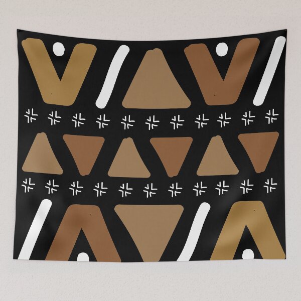Item preview, Traditional Bogolan Pattern – African Textile Art & Ethnic Design designed and sold by Wolagno.