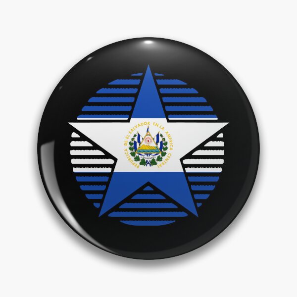 Item preview, Retro El Salvador Flag Star SV designed and sold by shitpostee.