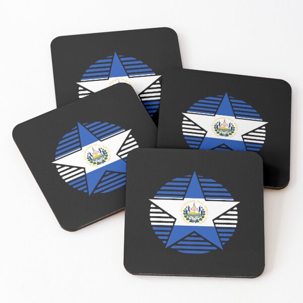 Item preview, Retro El Salvador Flag Star SV designed and sold by shitpostee.