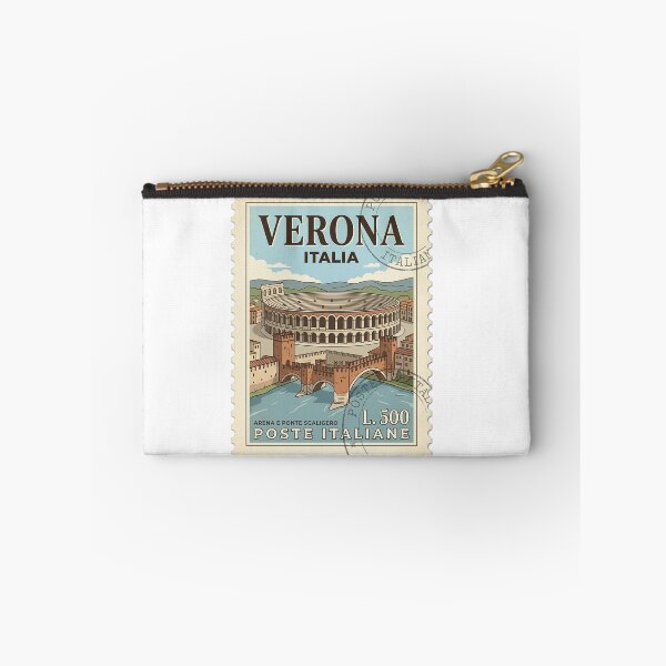 Item preview, Verona Italy Arena Ponte Scaligero Travel Stamp designed and sold by k3rstman1.