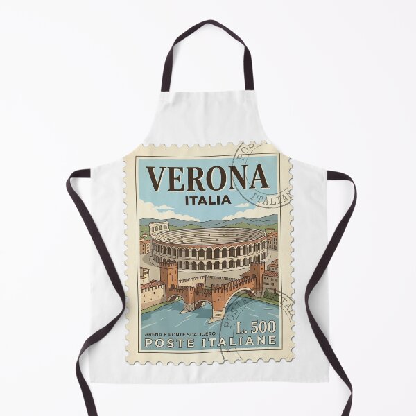 Item preview, Verona Italy Arena Ponte Scaligero Travel Stamp designed and sold by k3rstman1.