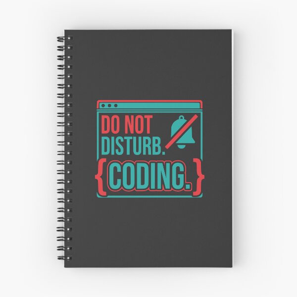 Item preview, Do Not Disturb Coding Funny Developer Gift Productivity Design designed and sold by Ixnor.
