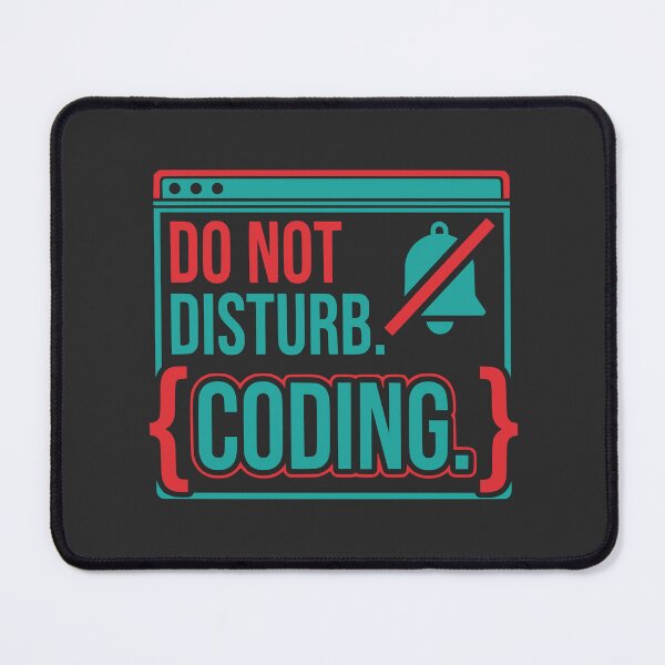 Item preview, Do Not Disturb Coding Funny Developer Gift Productivity Design designed and sold by Ixnor.