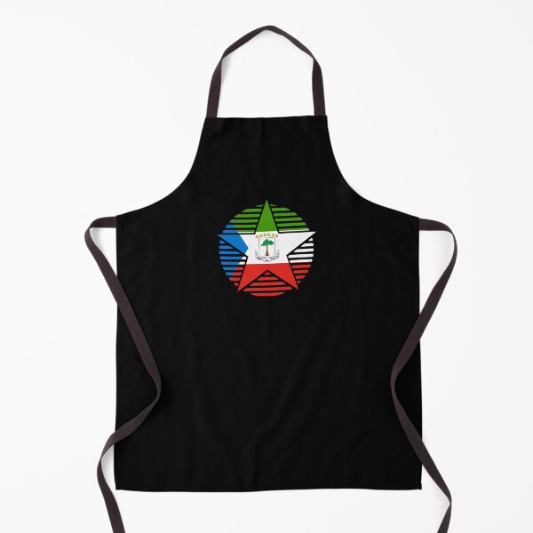 Item preview, Retro Equatorial Guinea Flag Star GQ designed and sold by shitpostee.