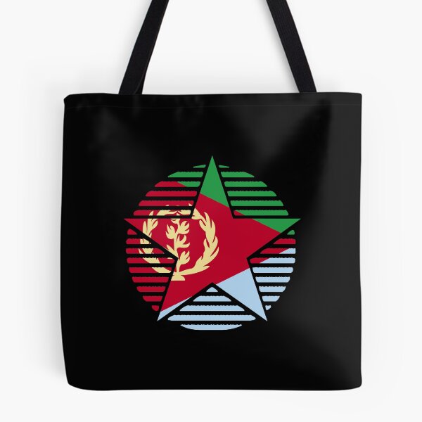 Item preview, Retro Eritrea Flag Star ER designed and sold by shitpostee.