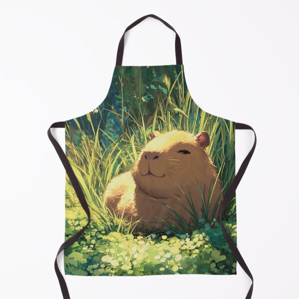 Item preview, Capybara in an Enchanted Meadow designed and sold by kaldart.