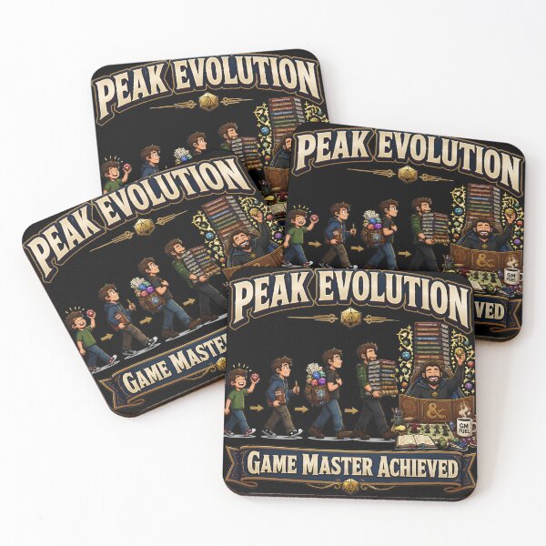 Item preview, Peak Evolution Game Master Achieved Funny DND RPG designed and sold by BadhbhLoot.
