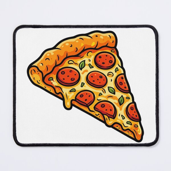 Item preview, Pop-Art Pepperoni Pizza Slice designed and sold by YNAMREG.