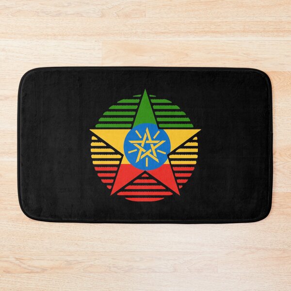Item preview, Retro Ethiopia Flag Star ET designed and sold by shitpostee.