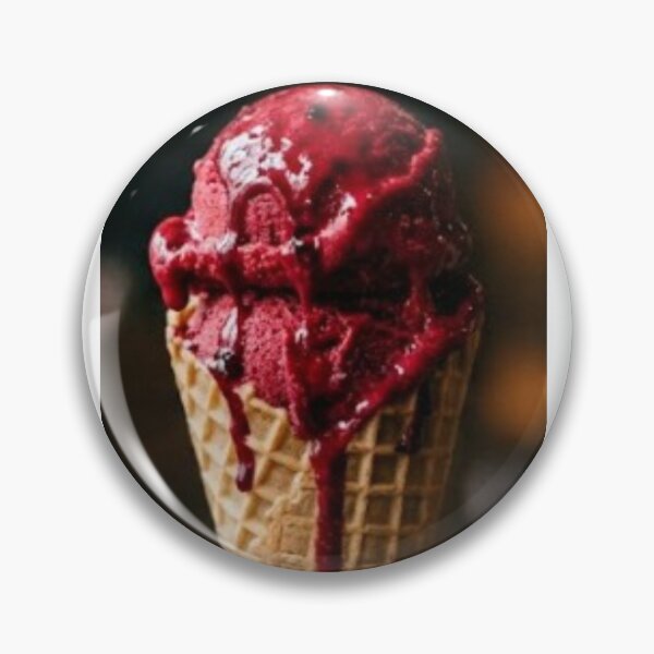 Item preview, Horror Bloody Creepy Melting Ice Cream Art designed and sold by HayaasBoutique.