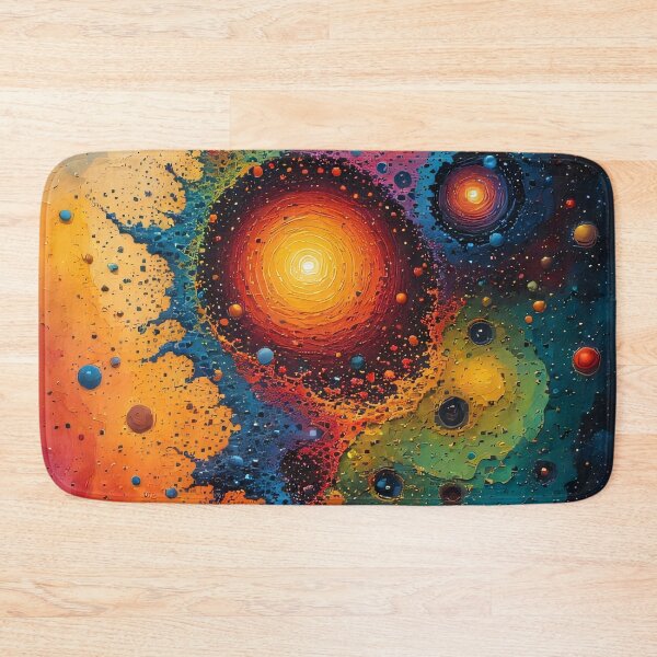 Item preview, A colorful universe explodes in cosmic energy designed and sold by Mianku | Für das Leben.