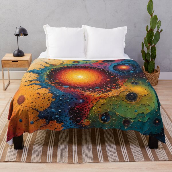 Item preview, A colorful universe explodes in cosmic energy designed and sold by Mianku | Für das Leben.