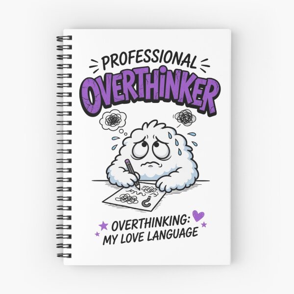 Item preview, Professional Overthinker – Overthinking Is My Love Language designed and sold by Inky Accessories.