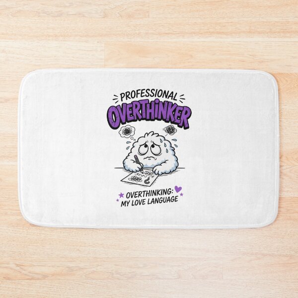 Item preview, Professional Overthinker – Overthinking Is My Love Language designed and sold by Inky Accessories.