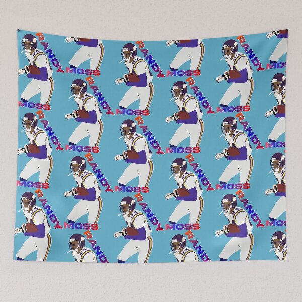 Item preview, Randy Moss illustration designed and sold by ZooStateofMind.