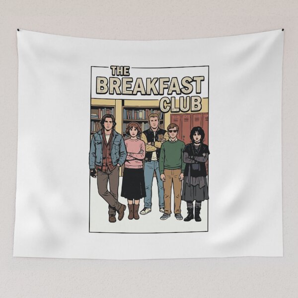 Item preview, The Breakfast Club designed and sold by tigrootiger.