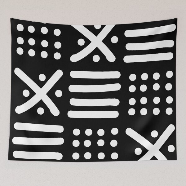 Item preview, Traditional Bogolan Pattern – African Textile Art & Ethnic Design designed and sold by Wolagno.