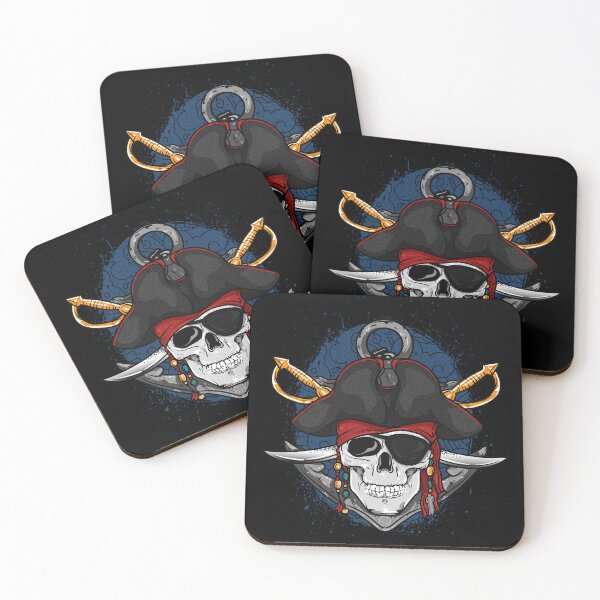 Item preview, Captain Pirate Skull designed and sold by Art-Max.