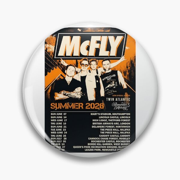 Artikelvorschau, Mcfly Sommertour 2026 entworfen und verkauft von Nikola-Tigar.