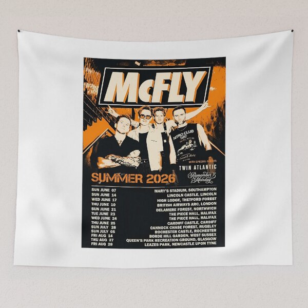 Item preview, Mcfly Summer Tour 2026 designed and sold by Nikola-Tigar.