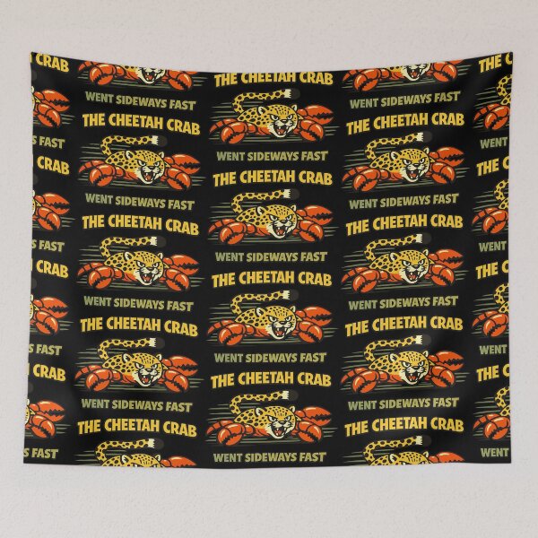 Item preview, The Cheetah Crab Went Sideways Fast designed and sold by TeeTimeTreasure.