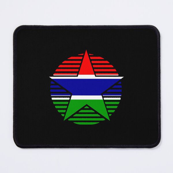 Item preview, Retro Gambia Flag Star GM designed and sold by shitpostee.
