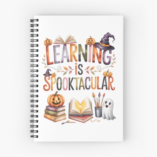 Item preview, learning is spooktacular  designed and sold by jkrphoto.