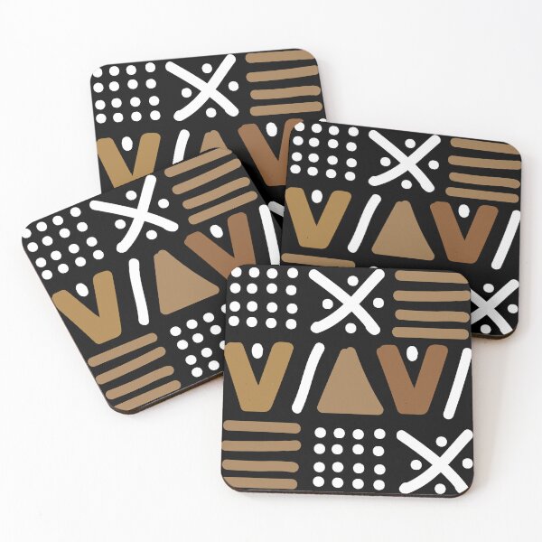 Item preview, Traditional Bogolan Pattern – African Textile Art & Ethnic Design designed and sold by Wolagno.