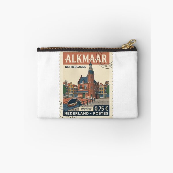Item preview, Alkmaar Netherlands Weigh House Vintage Travel Stamp designed and sold by k3rstman1.